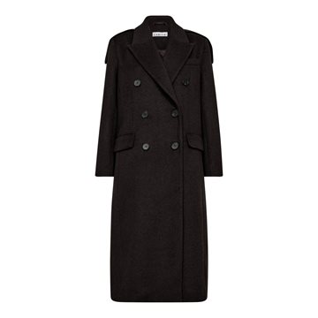 Haute L \' Amitié - Lida Tailor Wool Coat - Mocca